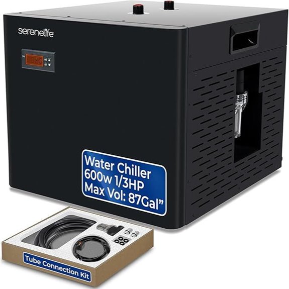 SereneLife Cold Plunge Chiller System (79 Gal Max)