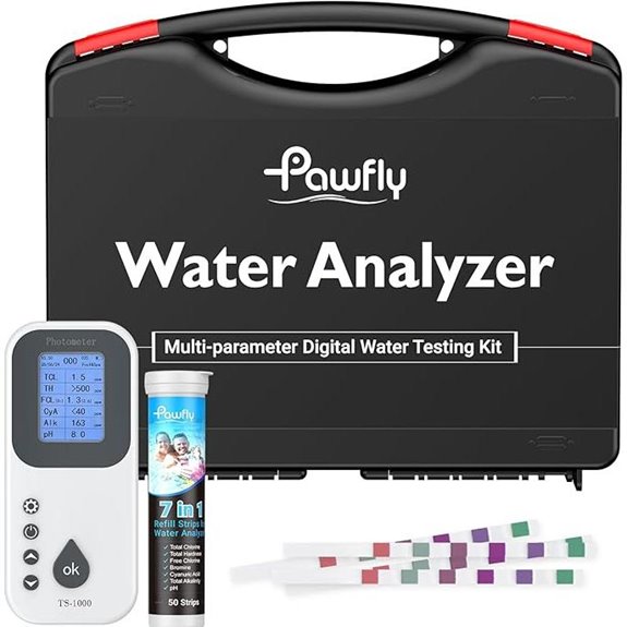 Pawfly 7-in-1 Digital Water Testing Kit