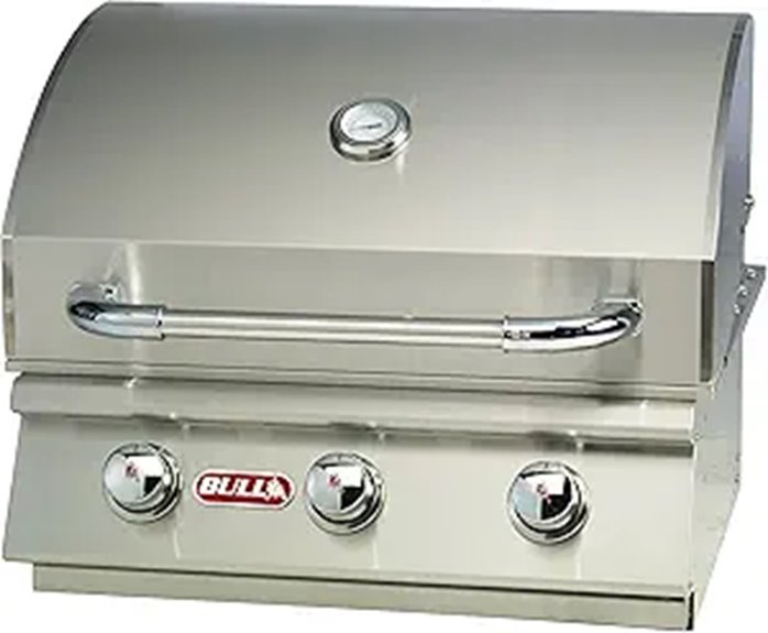 Bull LP Drop-in Grill Liquid Propane Silver