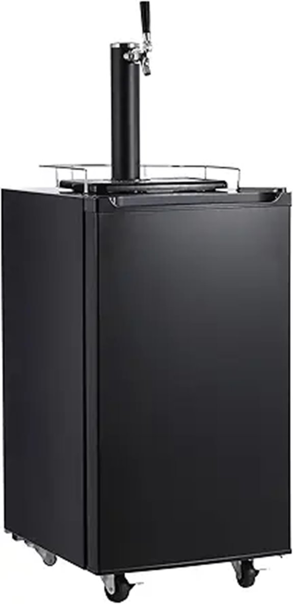 PioneerWorks Single Tap Beer Dispenser with Kegerator