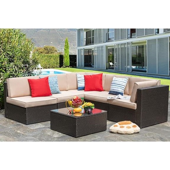 Vongrasig 6-Piece Outdoor Patio Furniture Set