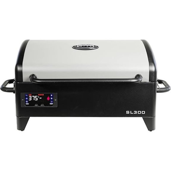 Louisiana Grills LG300SL Portable Pellet Grill Black Small