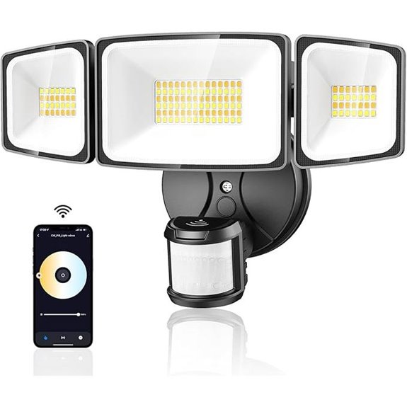 Onforu 65W Smart LED Security Flood Light with Motion