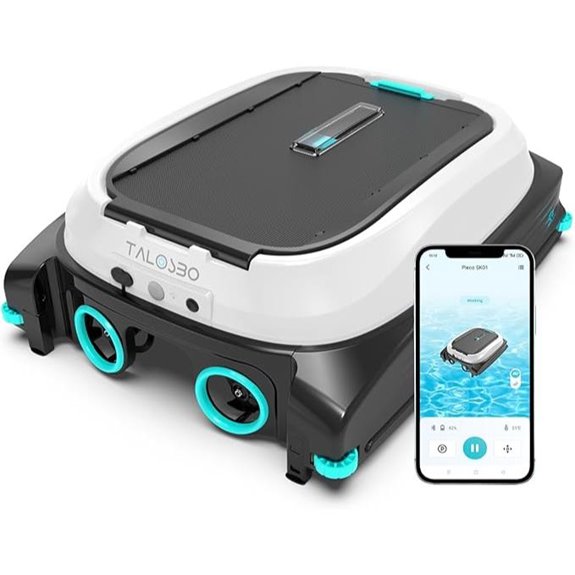 Pleco Solar Robotic Pool Skimmer with APP Support