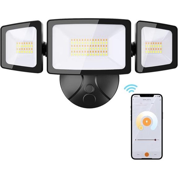 Onforu 55W WiFi LED Flood Lights with App Control