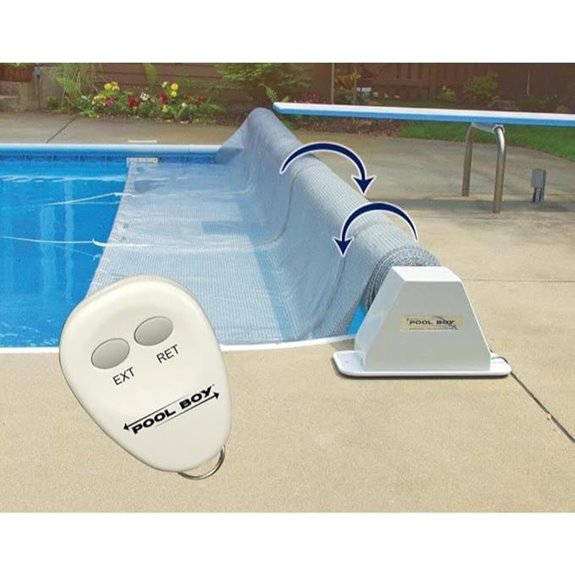 Pool Boy Solar Pool Blanket Reel (Up to 20 ft Wide)
