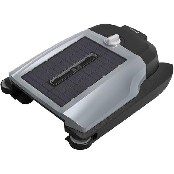 solar powered robotic pool skimmer