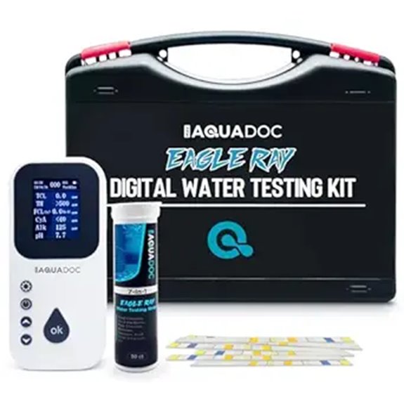Eagle Ray Digital Water Testing Kit for Spa & Pool
