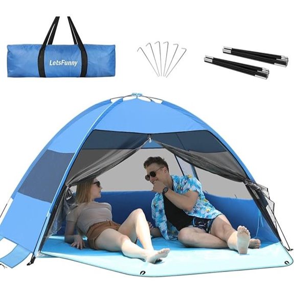 Large 3-4 Person UPF 50+ Beach Tent
