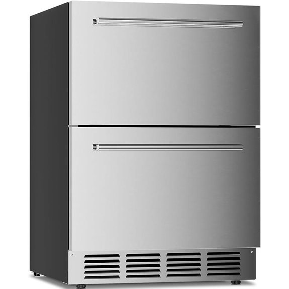 Antarctic Star Stainless Steel Beverage Refrigerator (24)