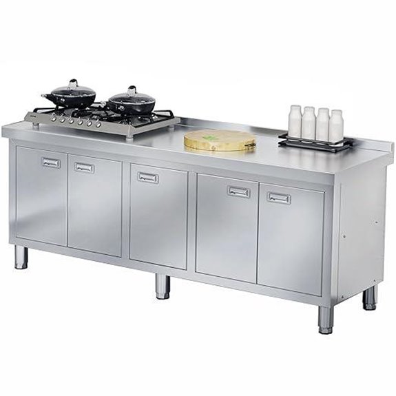 WWK 70 Stainless Steel Commercial Kitchen Table