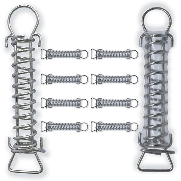 8” Stainless Steel Pool Cover Springs (10 Pack)