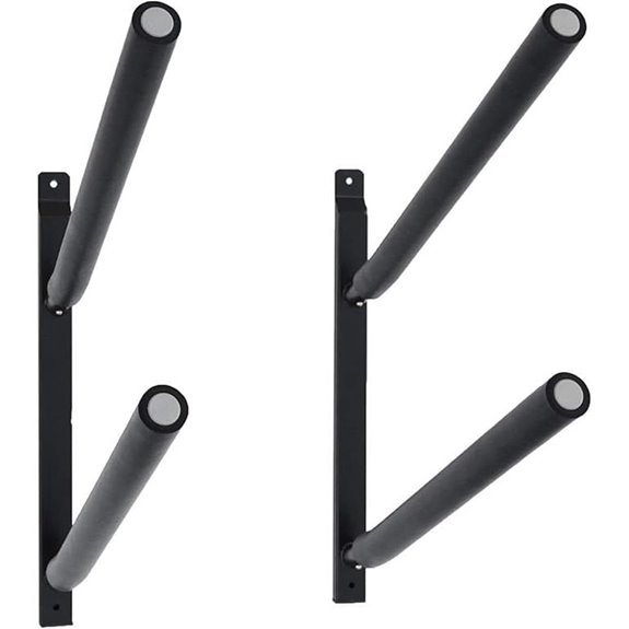 SPAREHAND Wall Mount Rack for Surfboard and Paddle