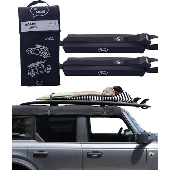 Ho Stevie! Surfboard Car Racks with Padded System
