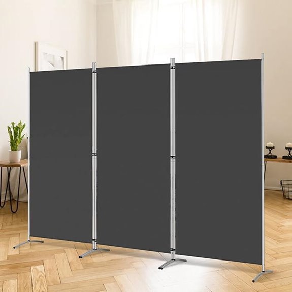RANTILA 3-Panel Privacy Screen Room Divider