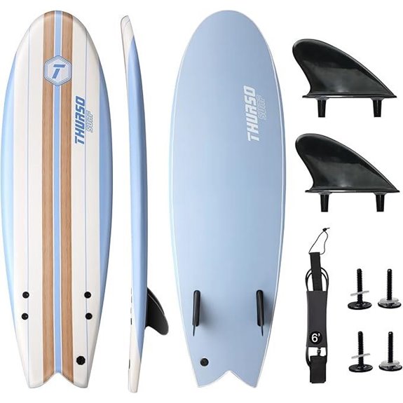 Thurso Surf Lancer 5'10 Foam Surfboard with Fins