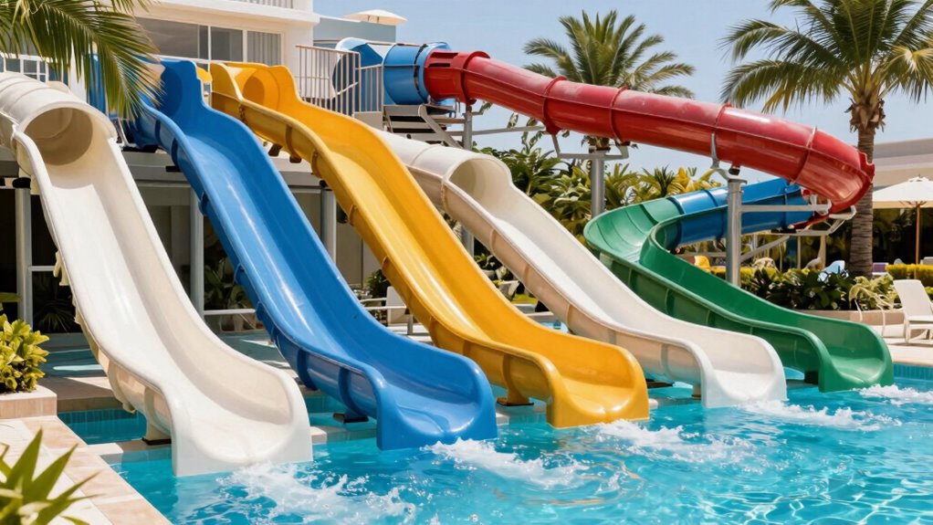 top 15 luxury pool slides