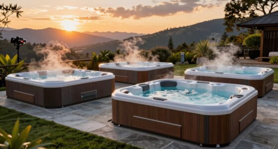 top 4 hard shell spas