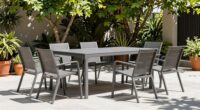 top aluminum outdoor dining sets