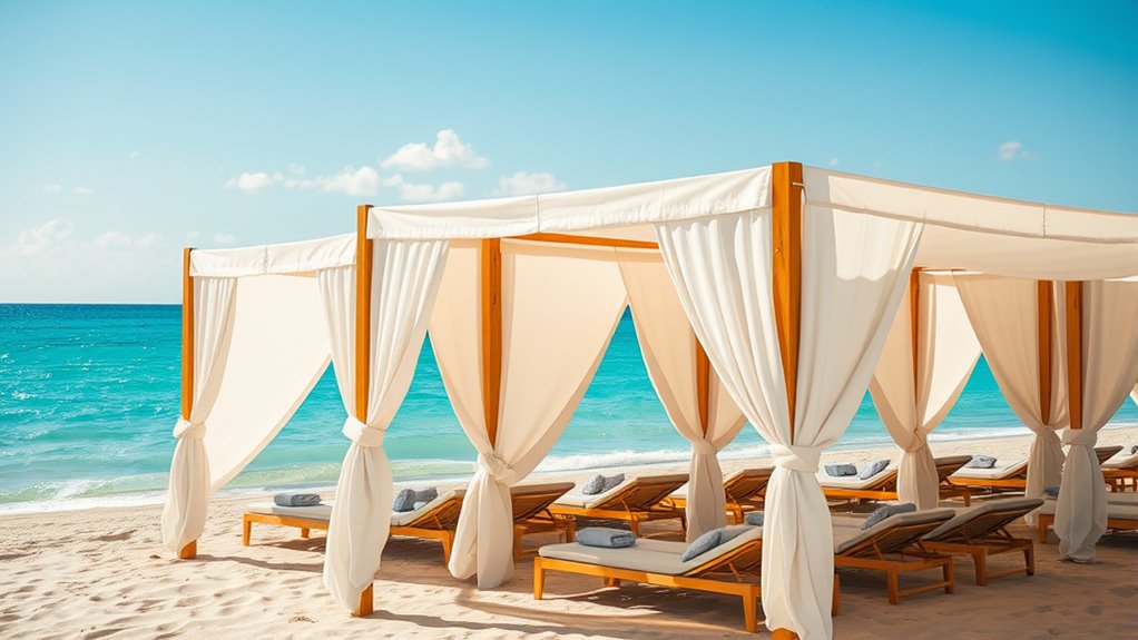top beach cabana tents