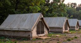 top canvas tents for camping