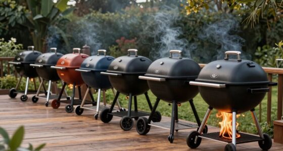 top charcoal smoker grills