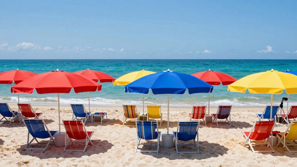 top commercial beach umbrellas