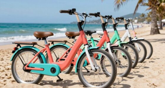 top electric beach cruiser bikes