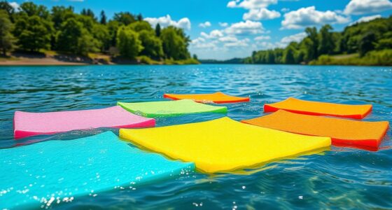 top floating foam mats