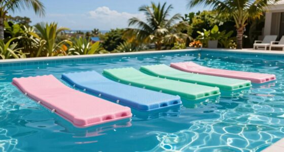 top floating foam mats