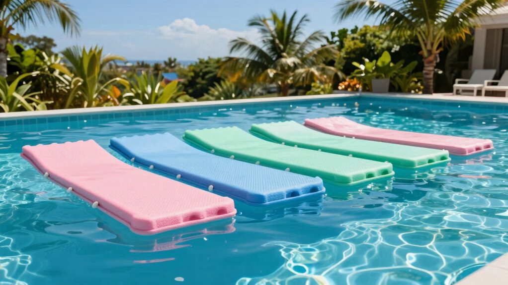 top floating foam mats
