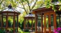 top gazebo screen selections