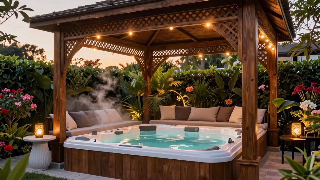 top gazebo spa enclosures