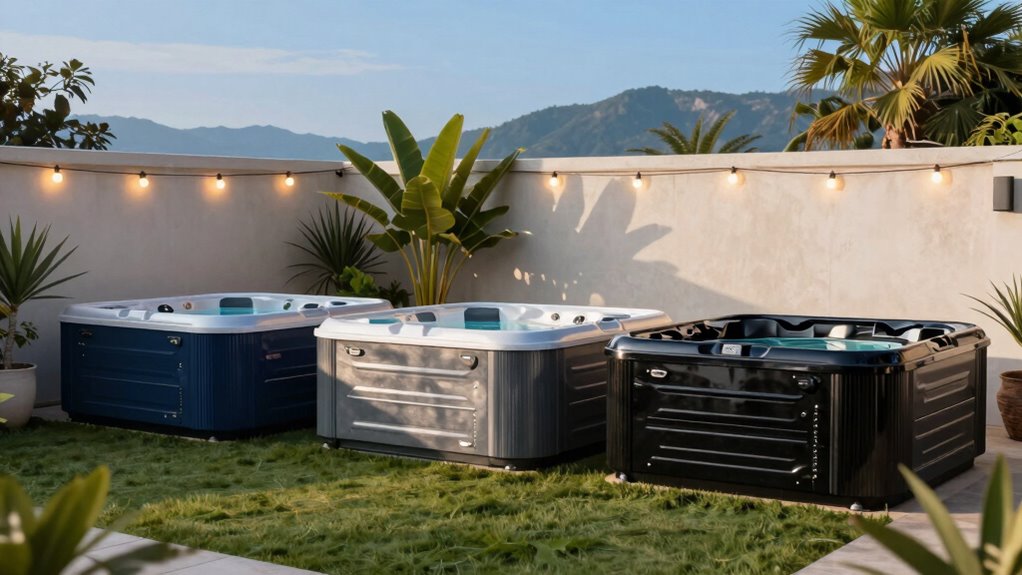 top hard shell hot tubs