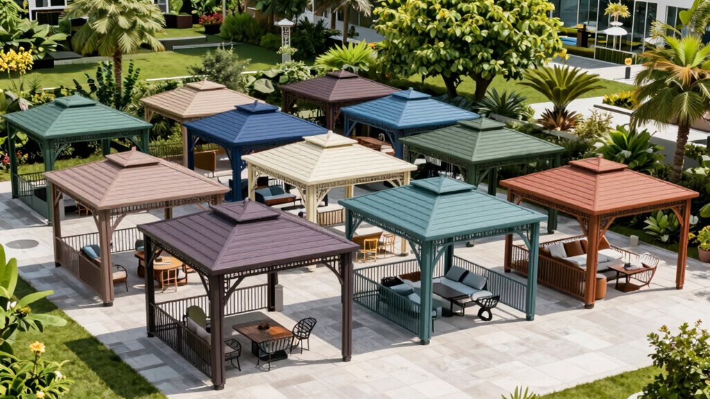 top hardtop gazebo listings