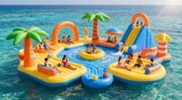 top inflatable floating islands