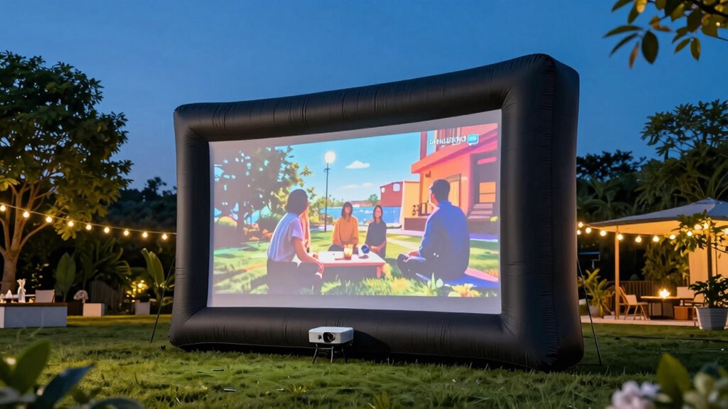 top inflatable projector screens