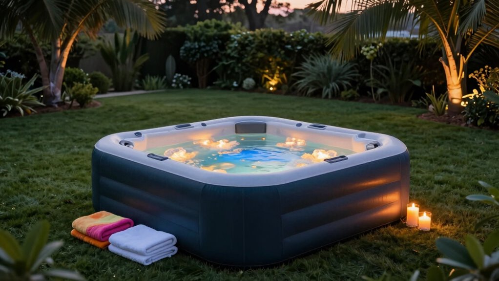top inflatable spa tubs
