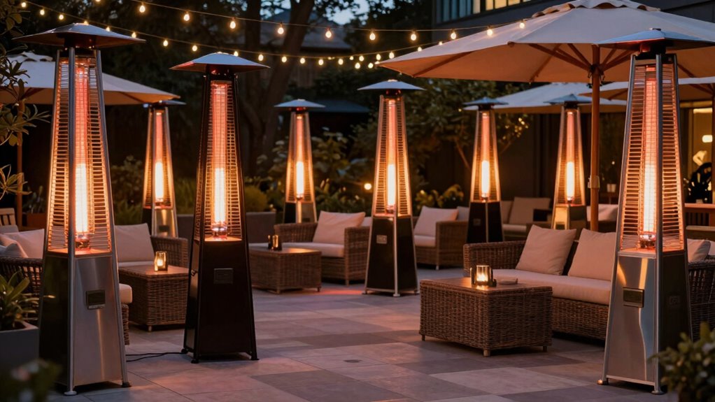 top infrared outdoor heaters