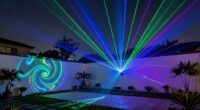 top laser outdoor projectors