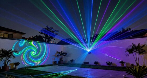 top laser outdoor projectors
