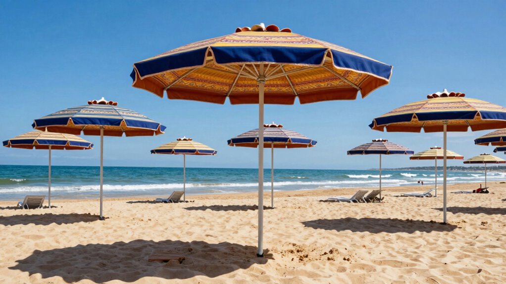 top luxury beach umbrellas