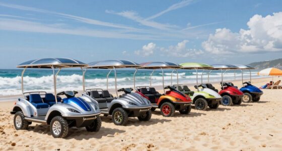 top motorized beach carts