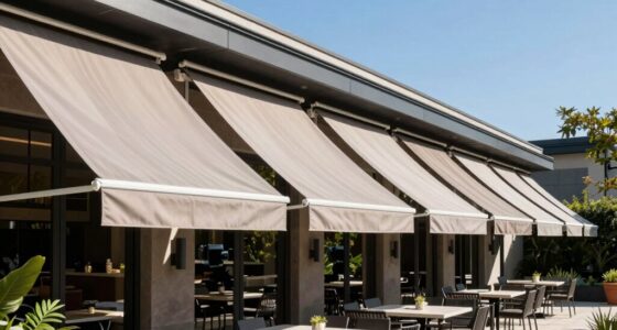 top motorized patio awnings