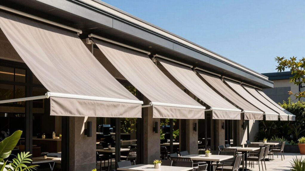 top motorized patio awnings