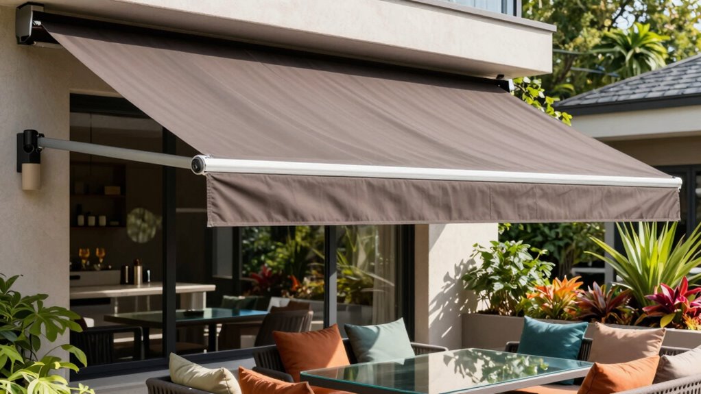 top motorized patio awnings