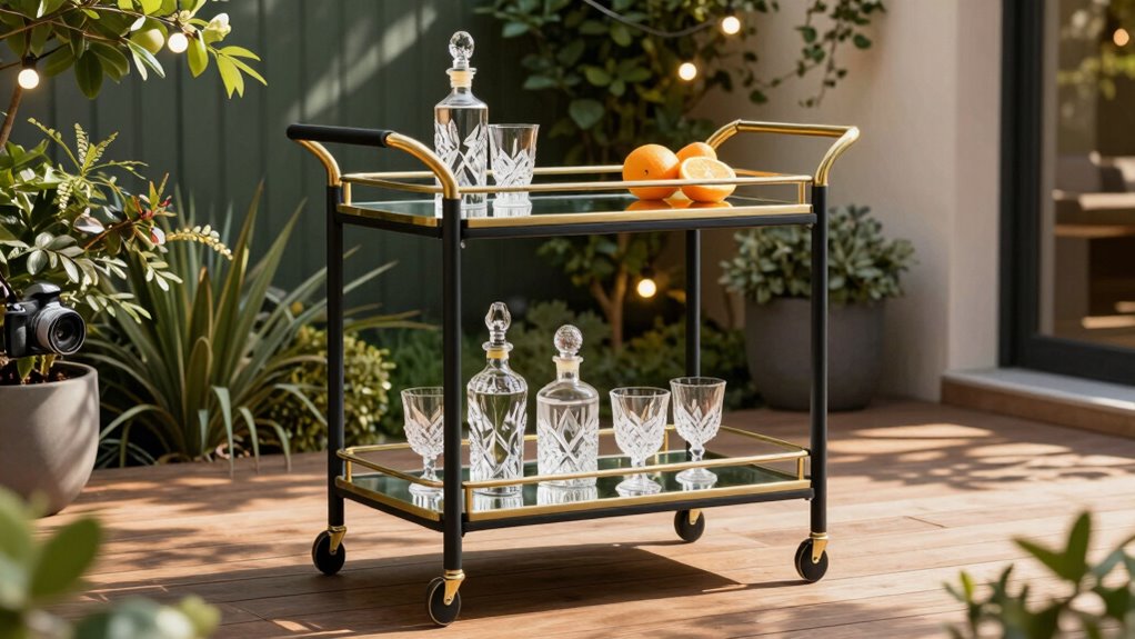 top outdoor bar carts