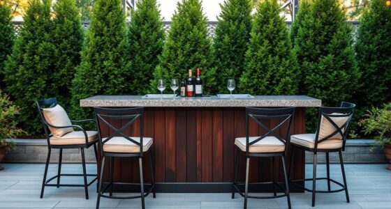top outdoor bar sets 2026