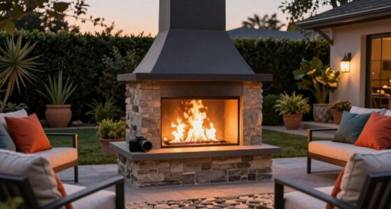 top outdoor gas fireplaces