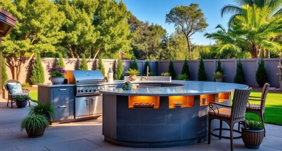 top outdoor kitchen islands